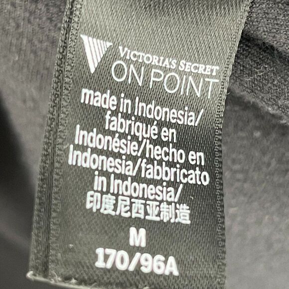 Victoria's Secret On Point Zip Up Velour Jacket with Ribbing Size Medium - Picture 7 of 11